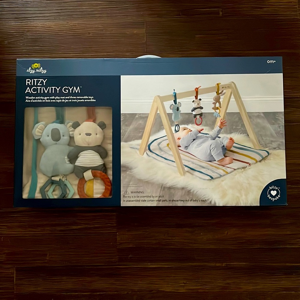 Itzy ritzy activity gym NWT never opened
